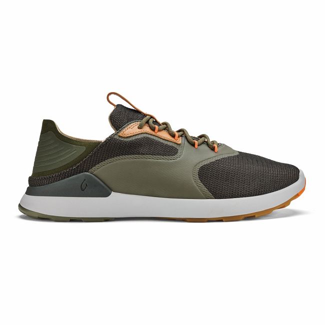 Olukai Men's Nihoa Li Sneaker - Nori / Dusty Olive US028-674